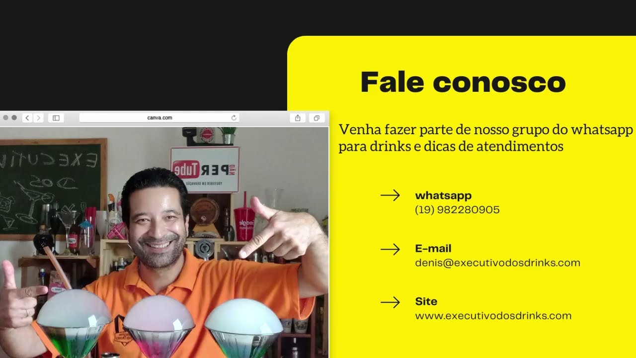 DENIS DE MORAES | Conhe&ccedil;a todos os nossos servi&ccedil;os e produtos | EXECUTIVO DOS DRINKS
