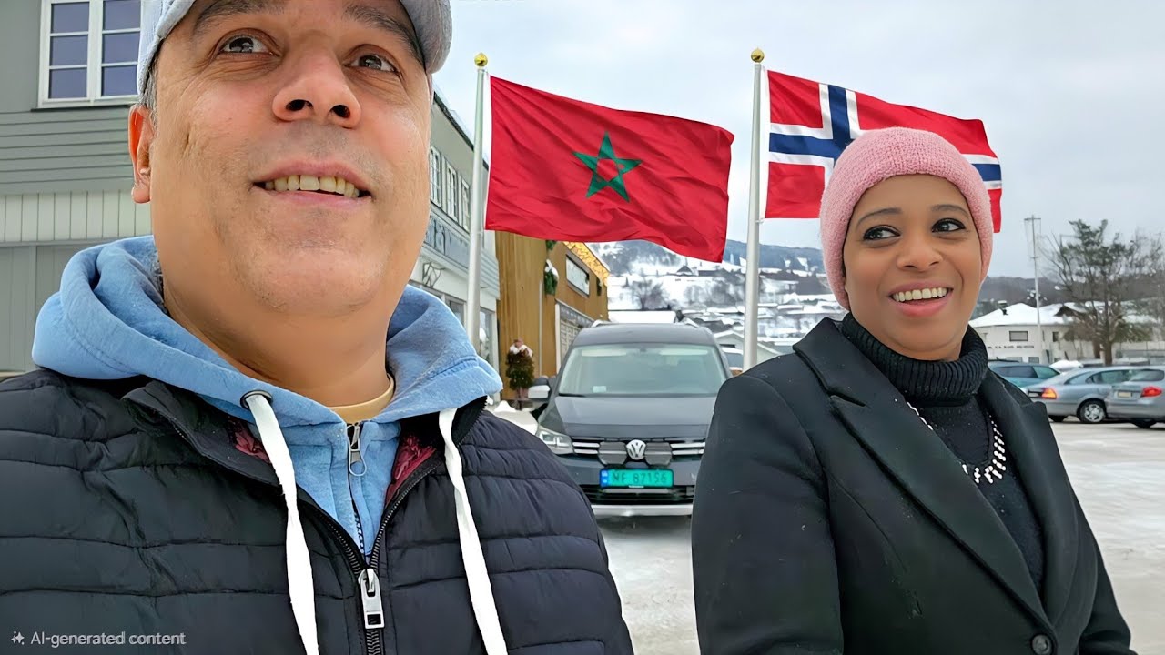 عائلة مغربية في فيلاج النرويج/اليوم تعصبنا بزاف خرجنا وتقدينا دار دابا غادي نبدا الاصلاحات في دار