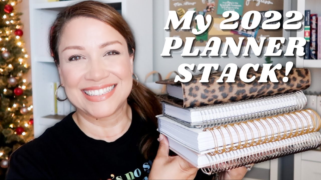 MY 2022 PLANNER STACK! | COLLAB