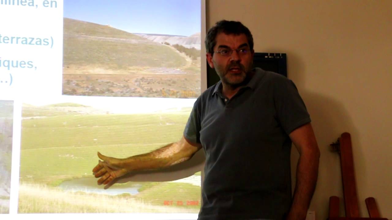 Conferencia de José F. Martín “RESTAURACIÓN GEOMORFOLÓGICA  Y ECOLÓGICA DE CANTERAS”