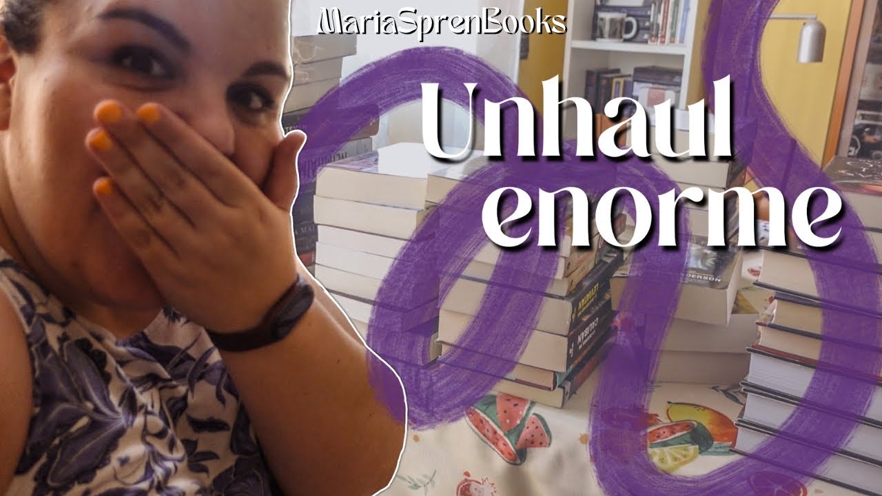 Unhaul ENORME || Me mudo y me sobran demasiados libros. Massive unhaul.
