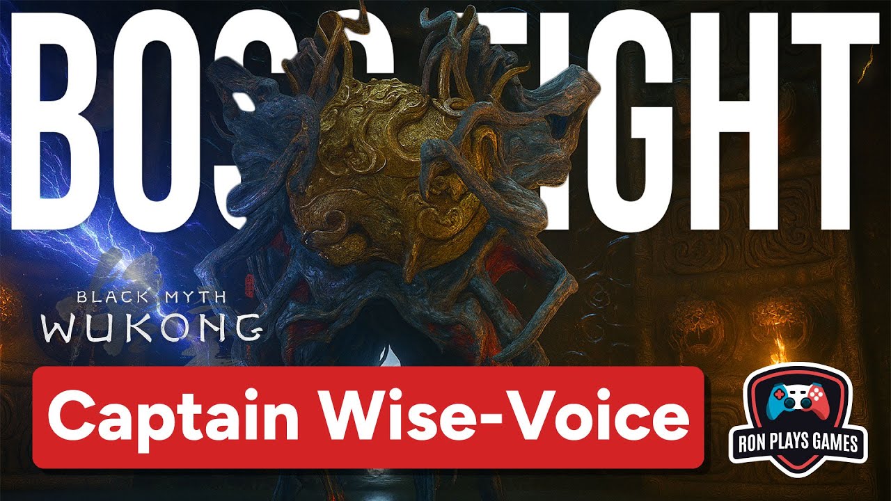 Black Myth Wukong vs Captain Wise Voice &ndash; INTENSE Mystic Boss Fight | Epic Showdown