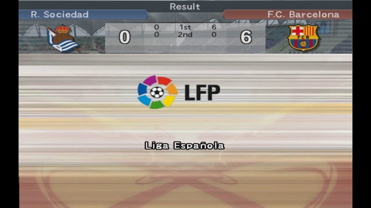 Реал Сосьєдад — Барселона | PES 6 | Ла Ліга