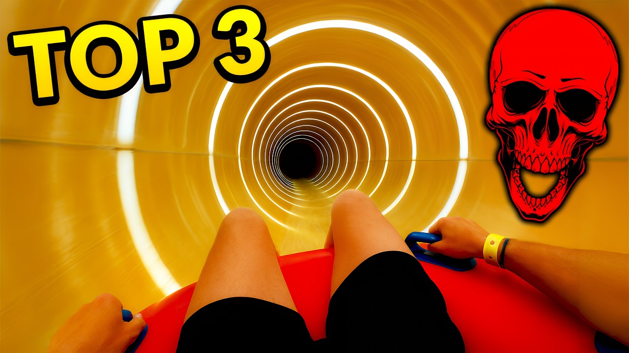 3 САМЫХ СТРАШНЫХ ВОДНЫХ ГОРКИ - Energylandia 2025 (4K) (Затор, Польша) GoPro HERO 13