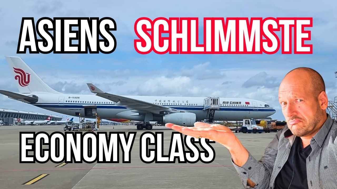 Air China A330 Economy Class - so unangenehm fliegt man auch nach Europa