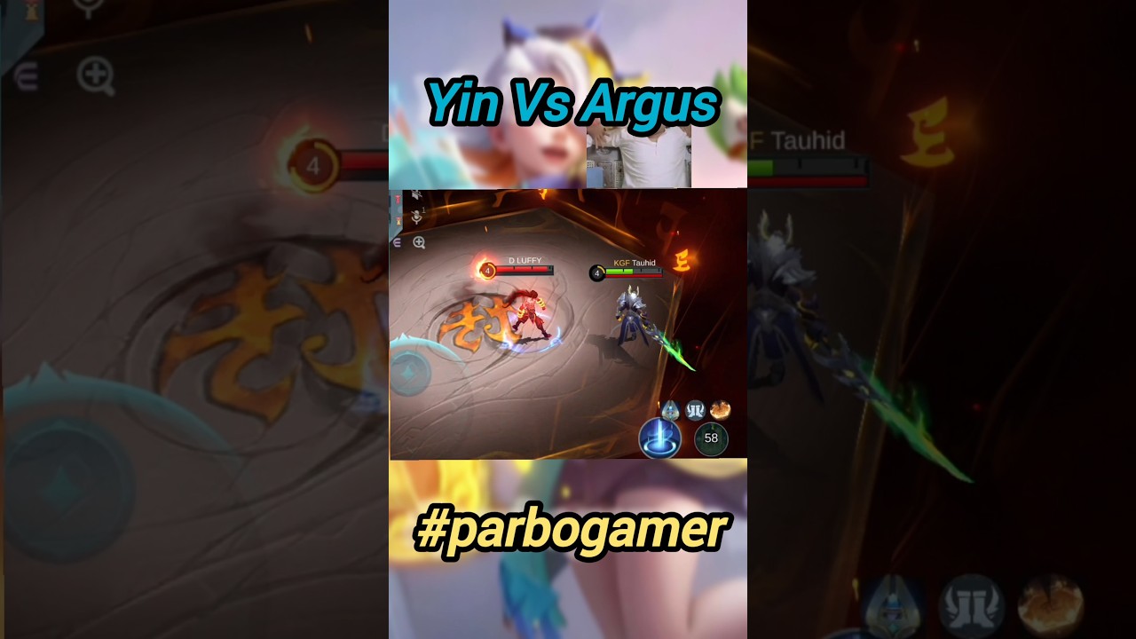 Yin vs Argus | yin counter | Argus counter | Argus damage build | #shorts #viralvideo #parbogamer