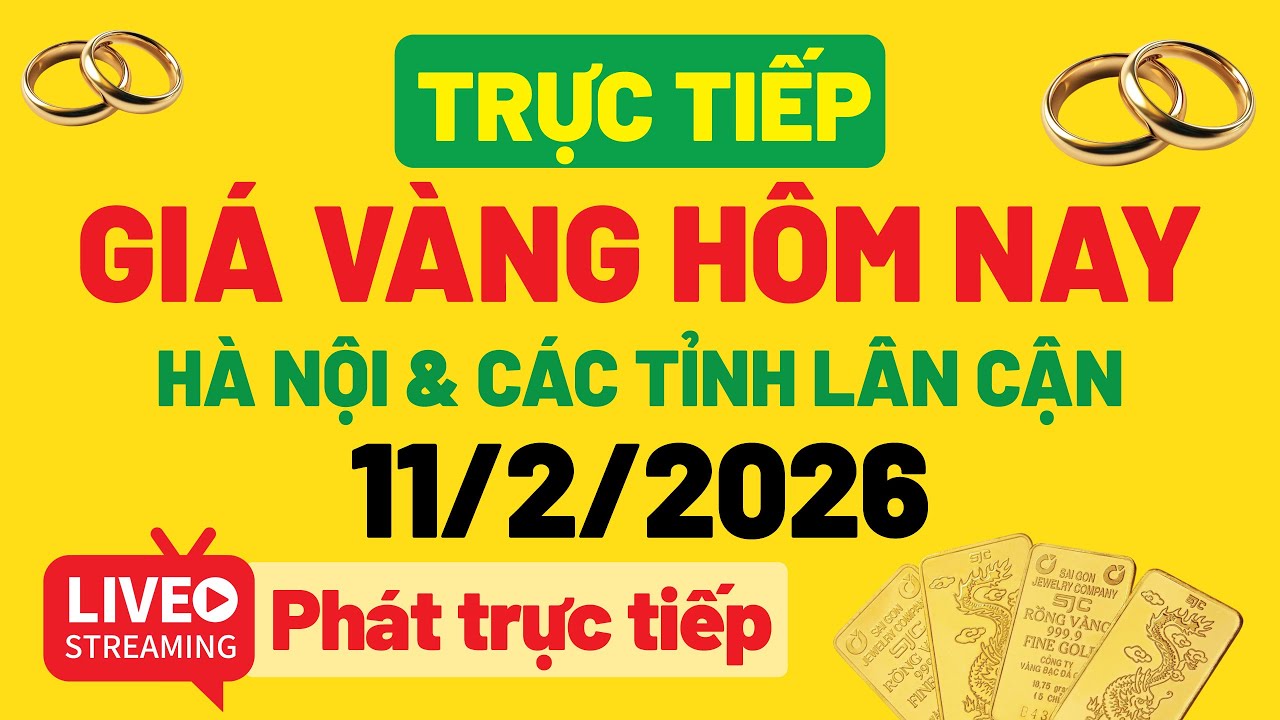 Giá Vàng Hôm Nay 11-2-2026 Tại Hà Nội & Các Tỉnh Miền Bắc: Bắc Ninh, Hải Dương, Hải Phòng, Thanh Hóa