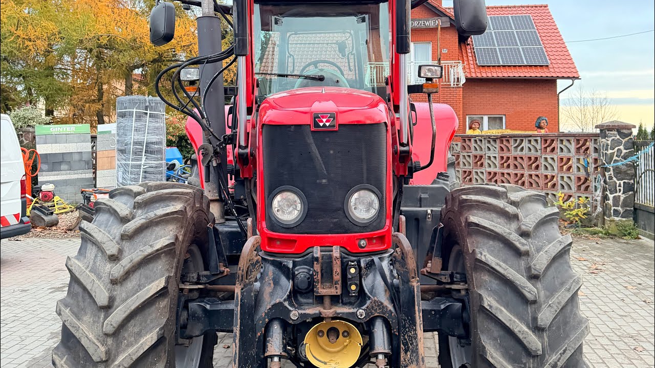 MASSEY FERGUSON 6475 DYNA-6, z oryginalnym ładowaczem MF 965x przedni TUZ i WOM, pneumatyka
