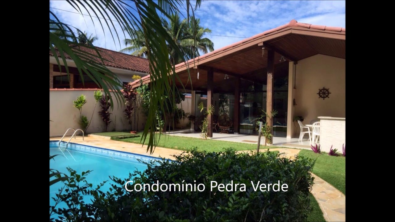 Aluguel de casa para temporada em Ubatuba - Condomínio Pedra Verde - Praia do Lázaro