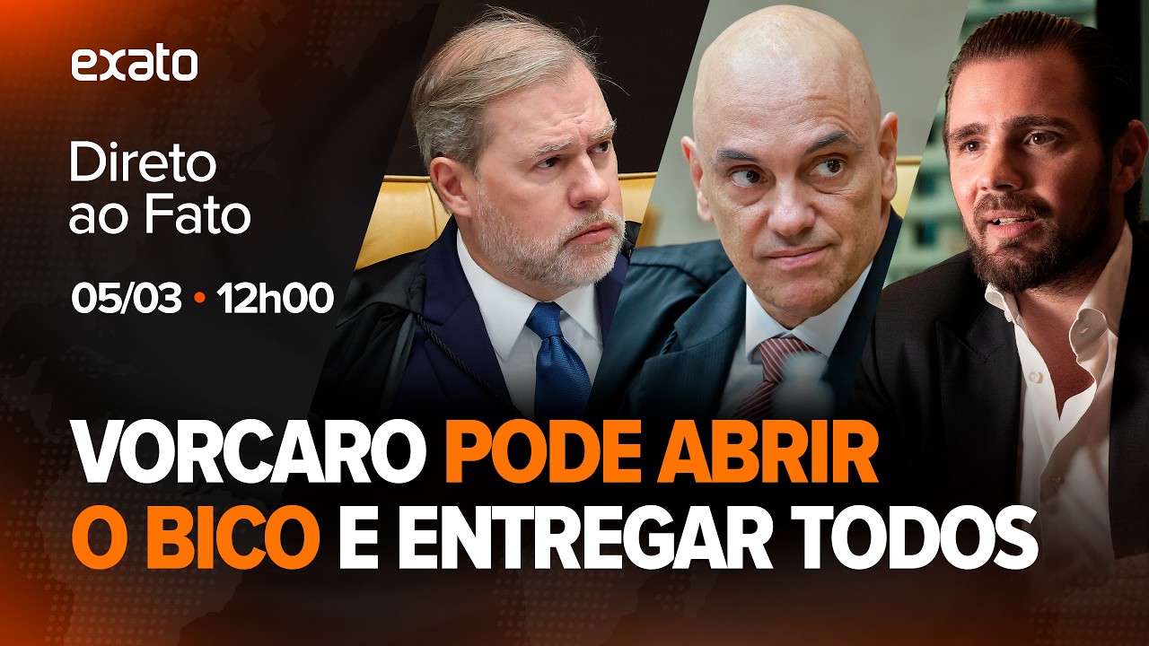 AUMENTA PRESSÃO para Vorcaro DELATAR; Planilha da PF LIGA Moraes e Toffoli ao Master - REVISTA EXATO