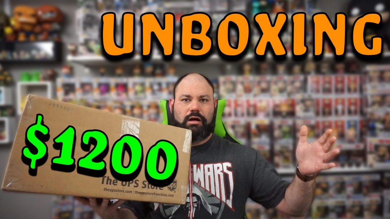 $1200 Funko Pop collection Unboxing Huge Grails & More!