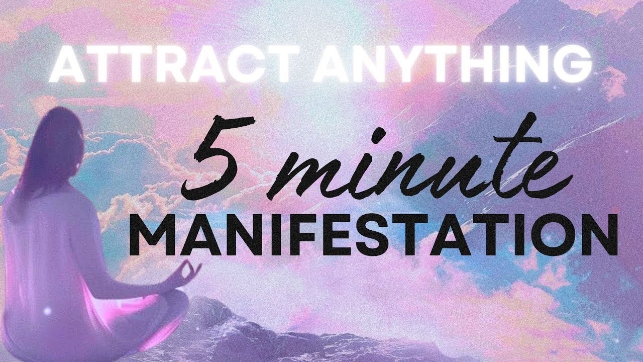 5 Minute Manifestation Visualization | Guided Meditation