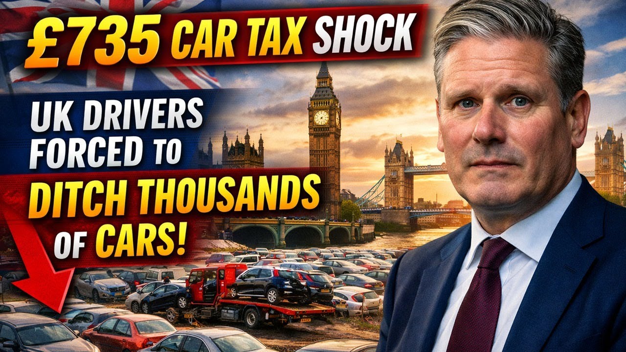 £735 Car Tax Shock UK Drivers Forced to Ditch Thousands of Cars!