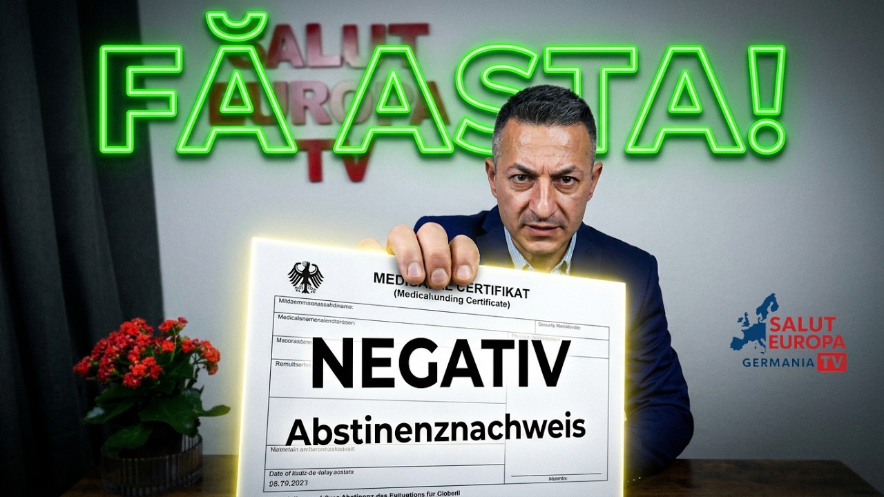Abstinența pentru testul MPU Germania