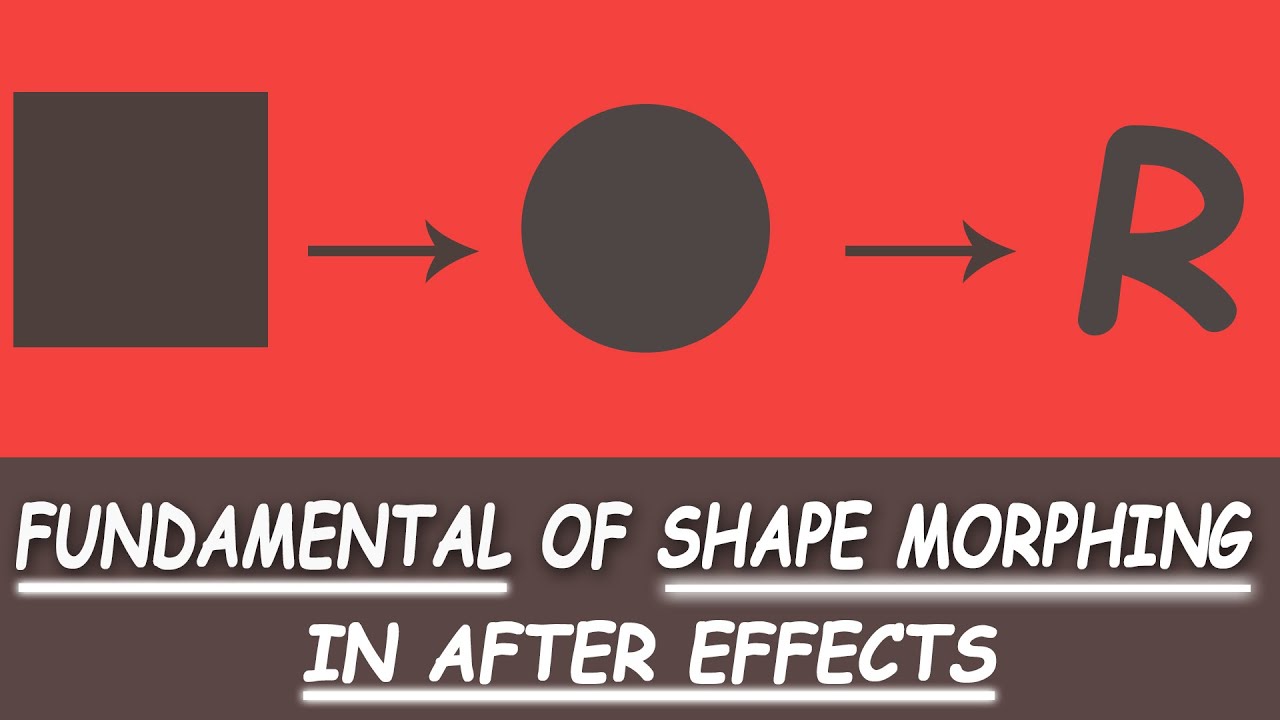 Shape Morphing in After Effects - Fundamental of shape morphing