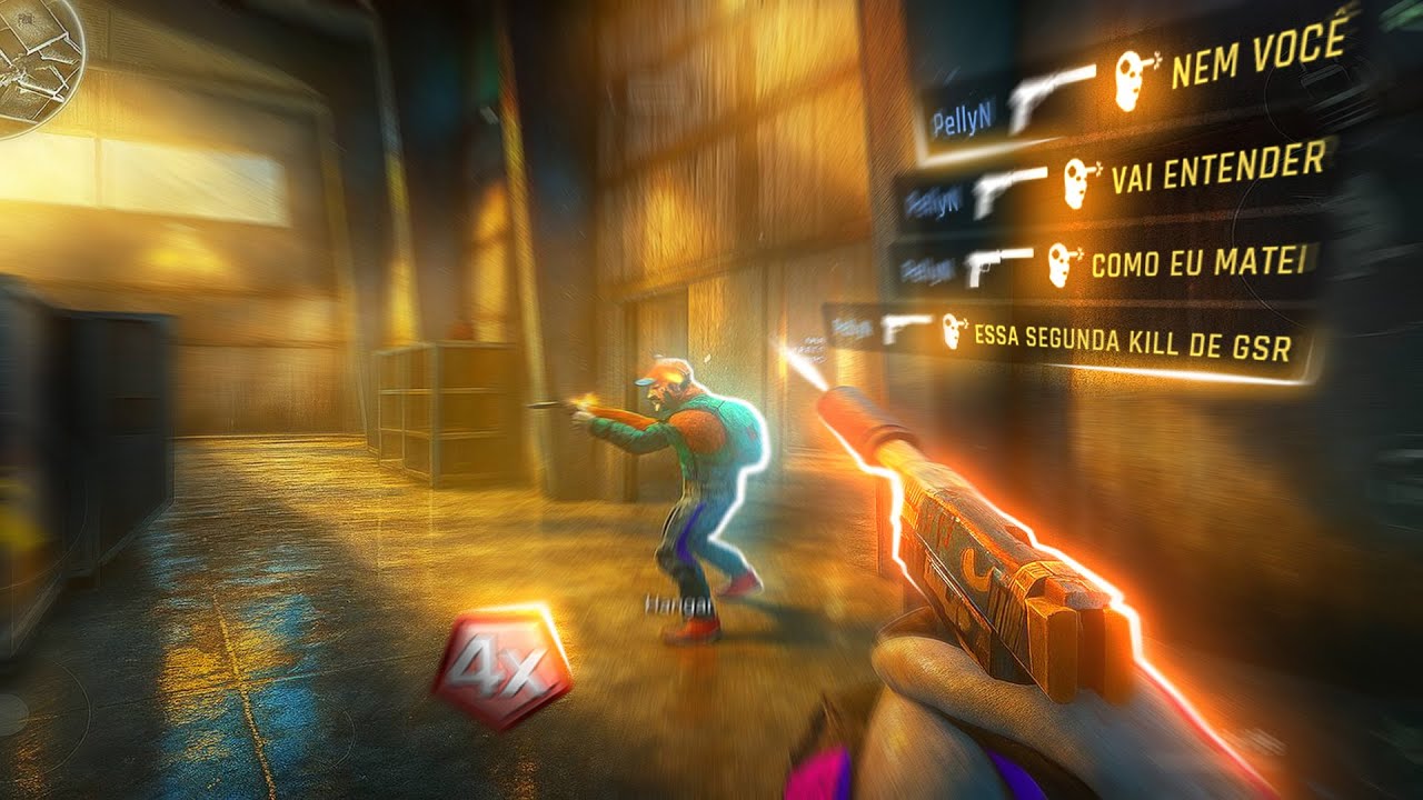 C-OPS RANKED: 4K ABSURDO DE GSR, 39 KILLS E CARREGUEI COM 1 AFK!