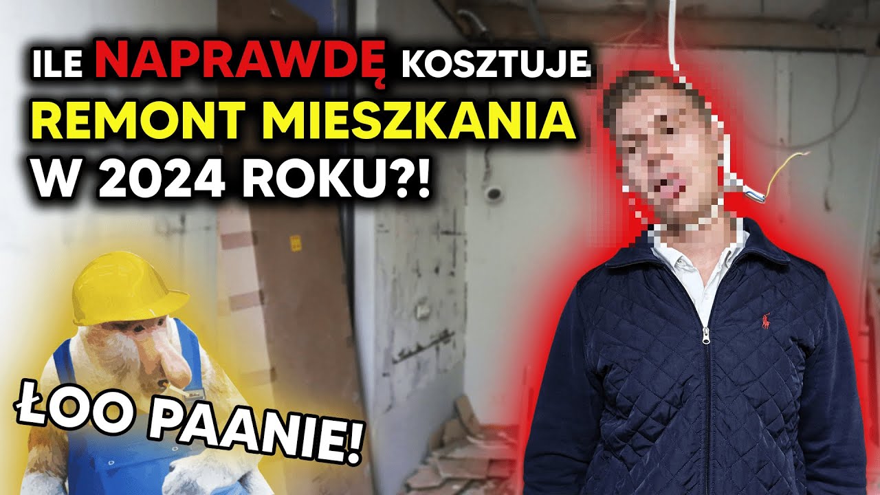 Ile kosztuje REMONT mieszkania w 2024r.? 🤯 Zdziwisz się!
