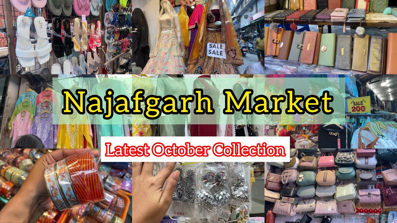 Najafgarh Market Vlog October Collection 😱