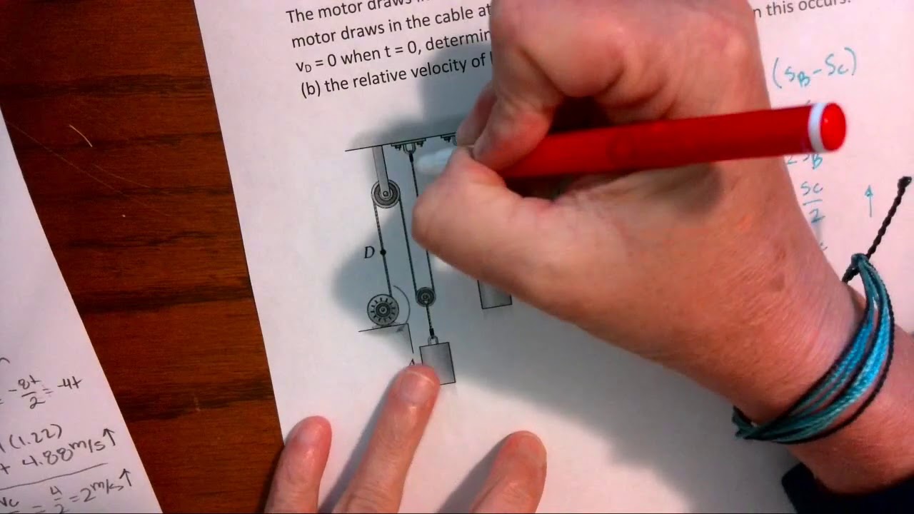 Pulley and Kinematics CHapter 12