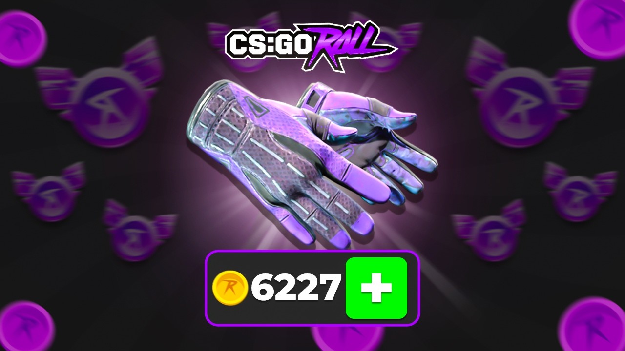 100 COINS TO PANDORA'S BOX GLOVES ON CSGOROLL!