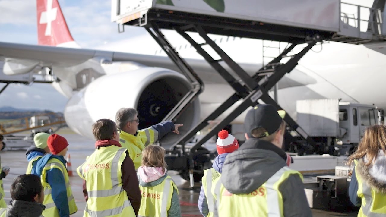 Zukunftstag am Flughafen Zürich
