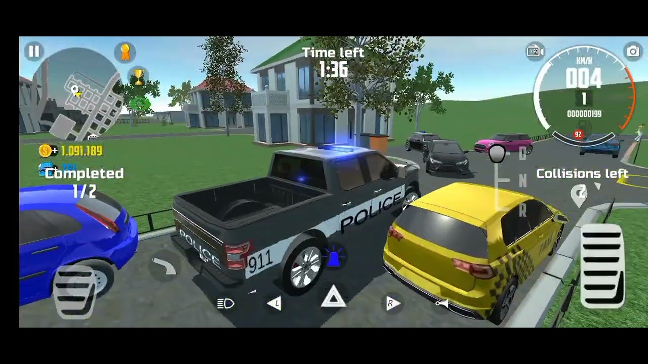 Ford F-150 police truck in car simulator 2