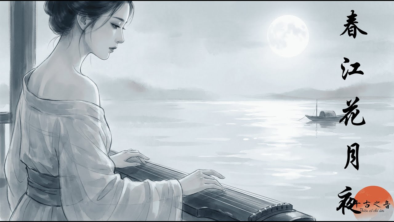 Đây là tuyệt phẩm trong kho tàng cổ nhạc phương Đông, phác họa cảnh dòng sông tắm ánh trăng đêm