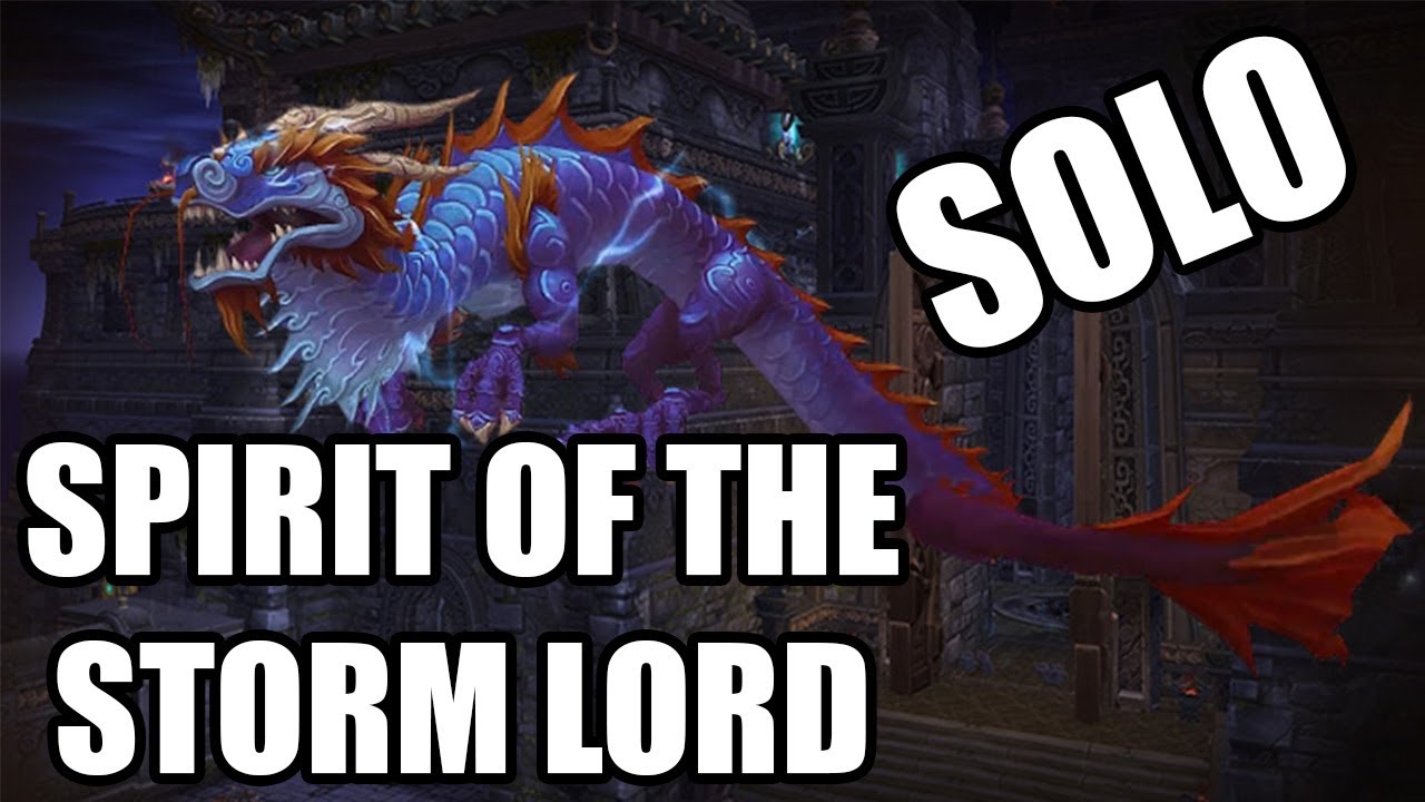 WoW: Spirit Of The Storm Lord Legendary Questline (Disc Priest SOLO)