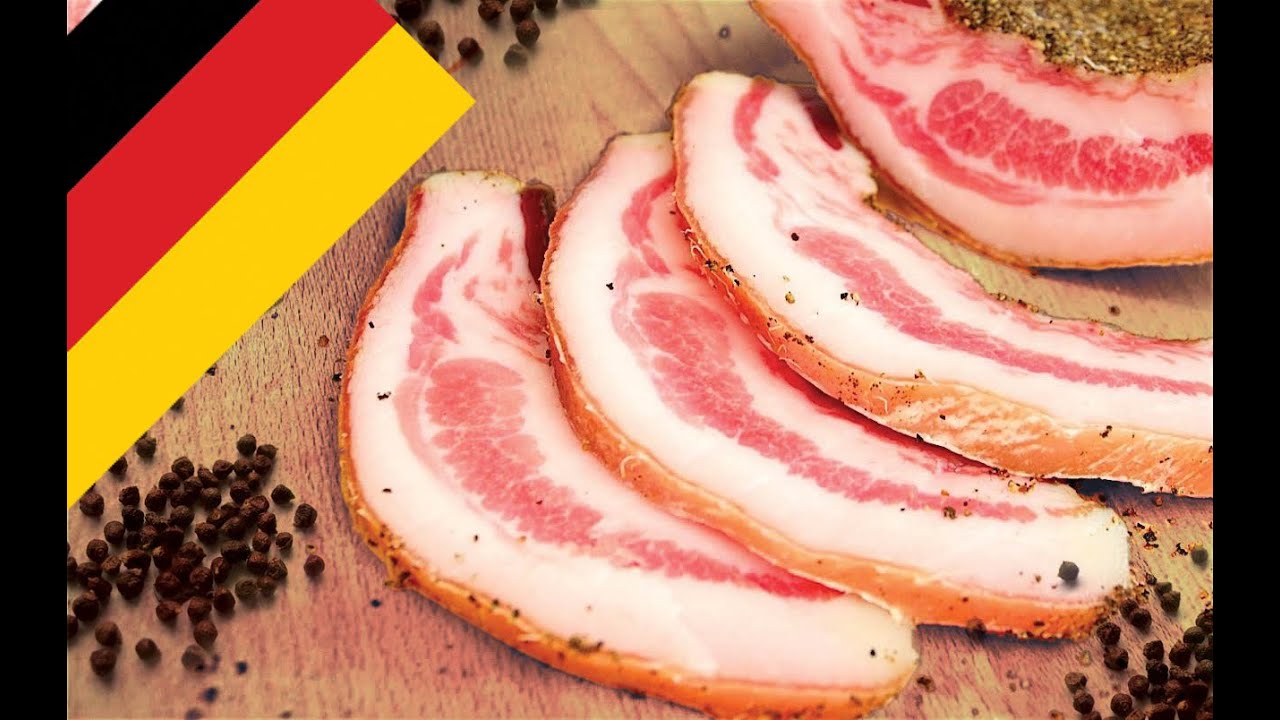 Guanciale (luftgetrocketen Speck) selber machen - auf Deutsch