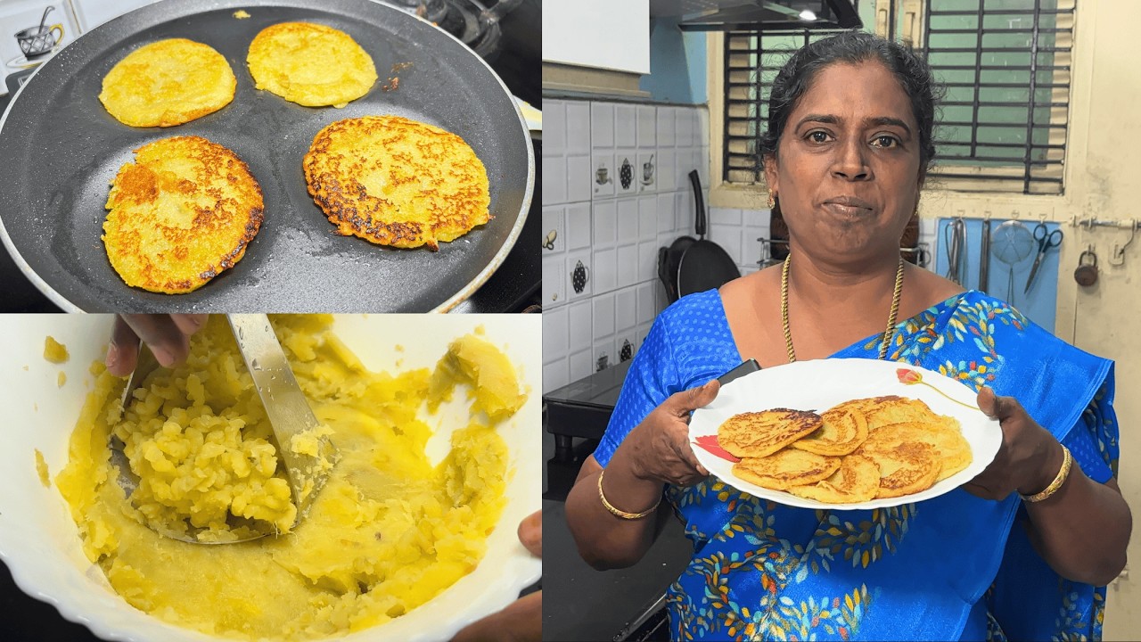 சர்க்கரை வள்ளிக்கிழங்கு இருந்தால் Tastyயா இப்படி செய்து சாப்பிடுங்க - Sweet Potato Recipe!!