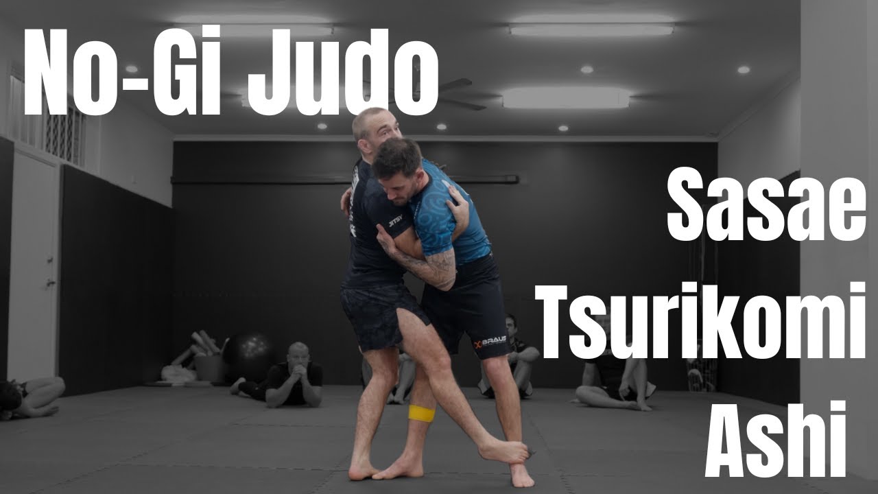 No-Gi Sasae Tsurikomi Ashi! Takedowns for Jiu Jitsu #bjj