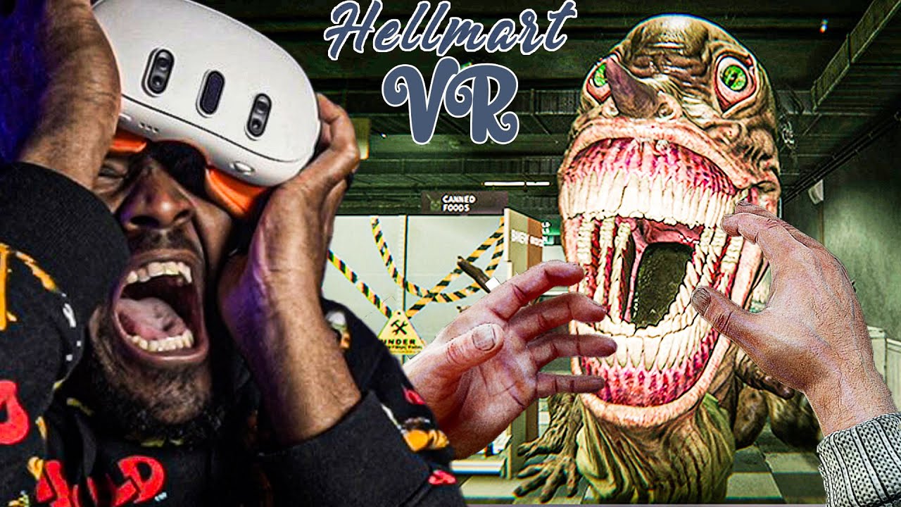 Working the Night Shift...but The Grocery Store Full of Doppelgangers (HELLMART VR)