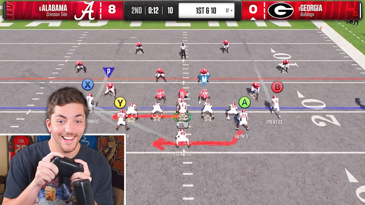 Running FLEXBONE With Alabama! | College Football 25
