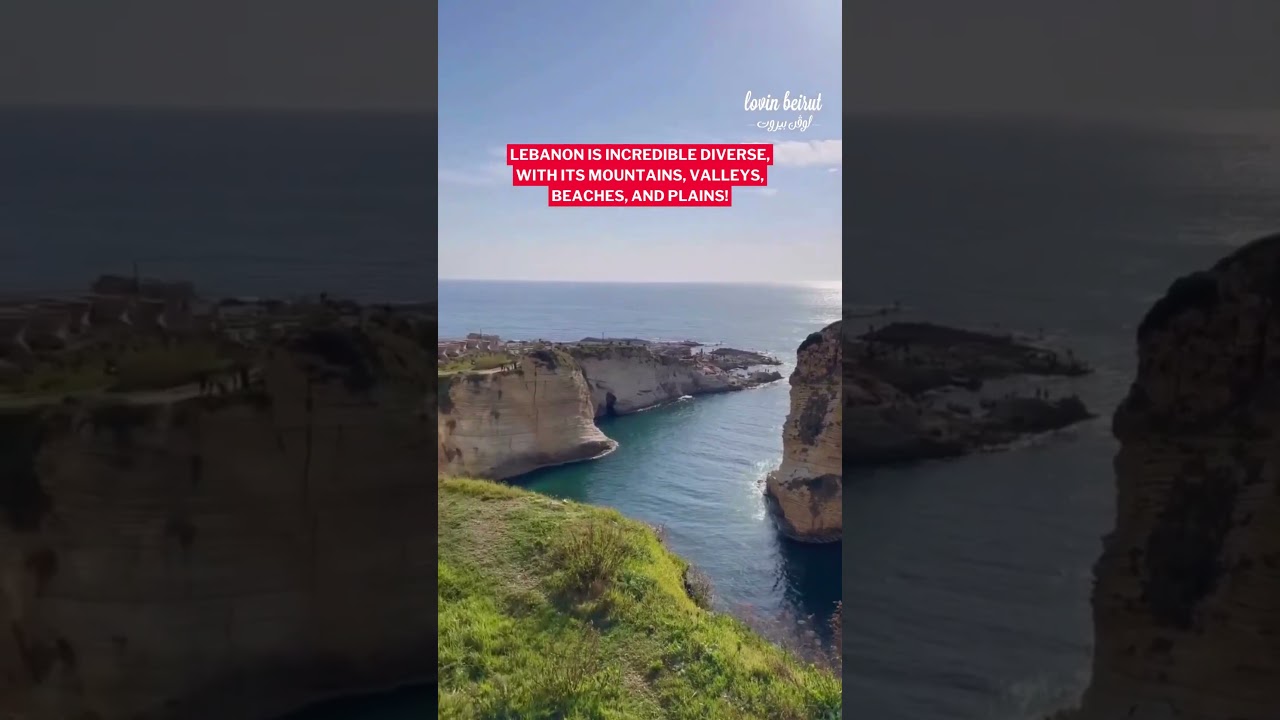 Lebanon's geography is quite varied, with its mountains range, valleys, plains and coastlines.