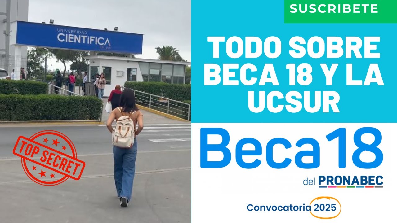 Becaria De La UCSUR Revela Como Ganar Ganar Beca 18 | Todo Lo Que Debes Saber Para Quedar Becario