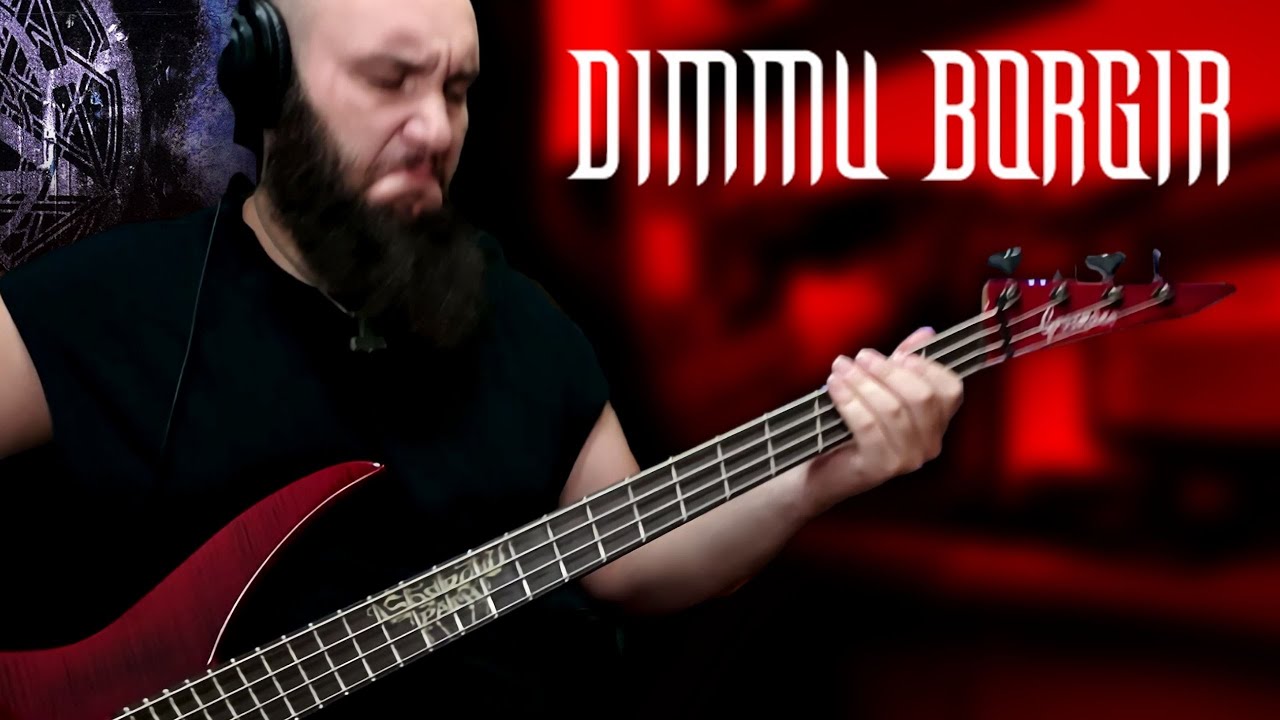 DIMMU BORGIR - PURITANIA [Bass Cover by S. Tsalidis]