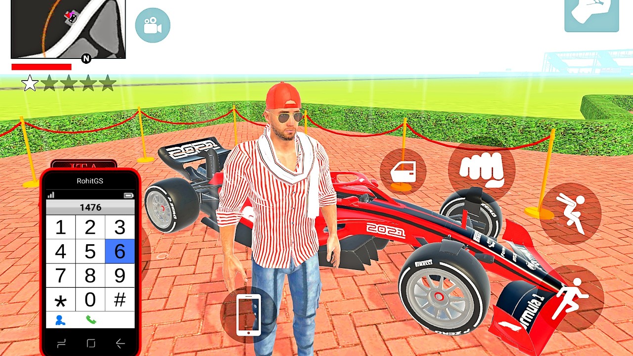 Indian Theft Auto Simulator f1 car mod gameplay- Best Android IOS Gameplay