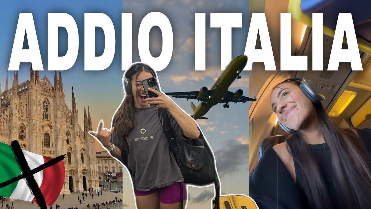 ME NE VADO DALL'ITALIA💔La mia VITA sta per CAMBIARE✈️🧳