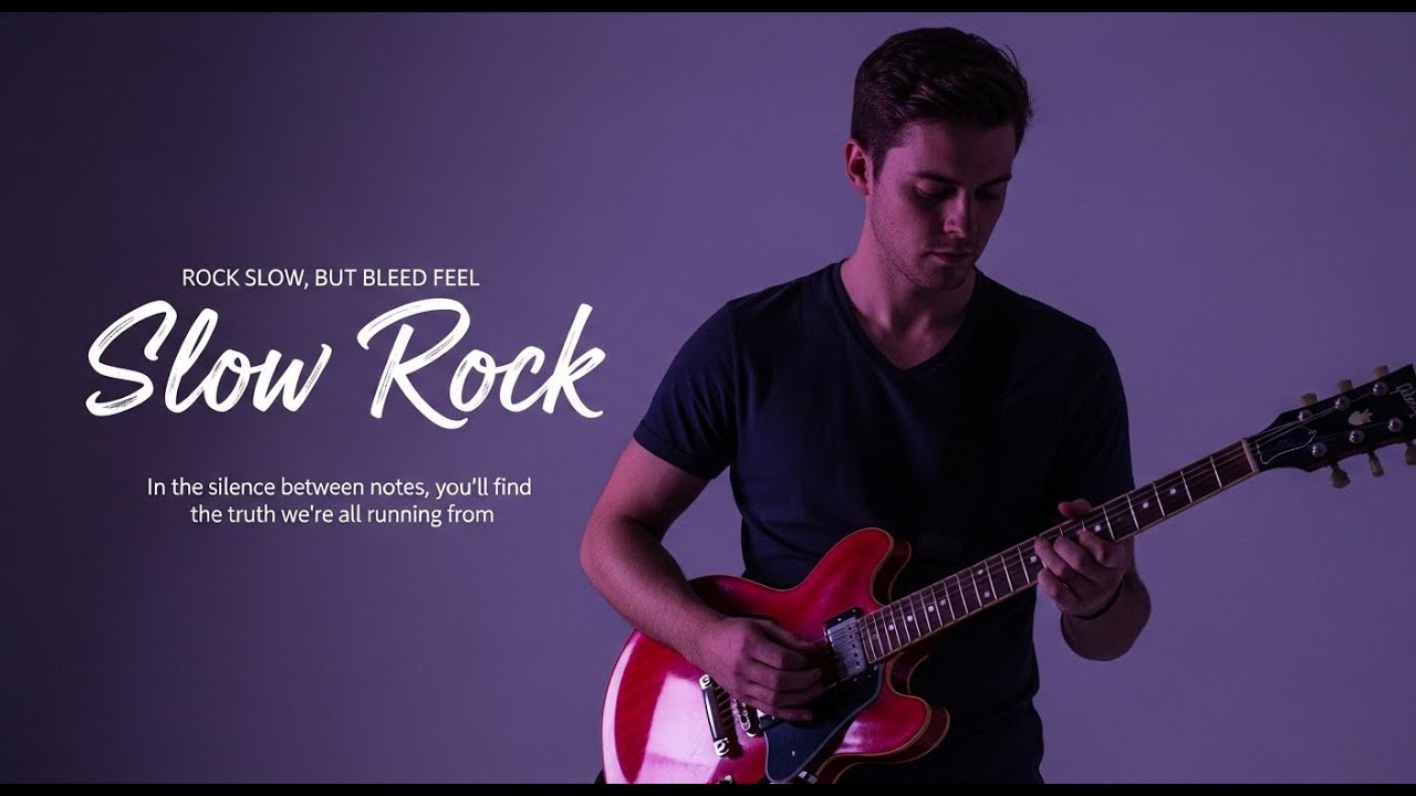 Slow Rock Soft Midnight Chill | Soft Rock Ballads for Calm Relaxation