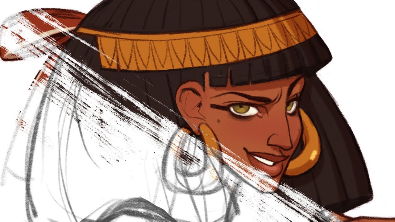 Egyptian Redraw! | Process Video