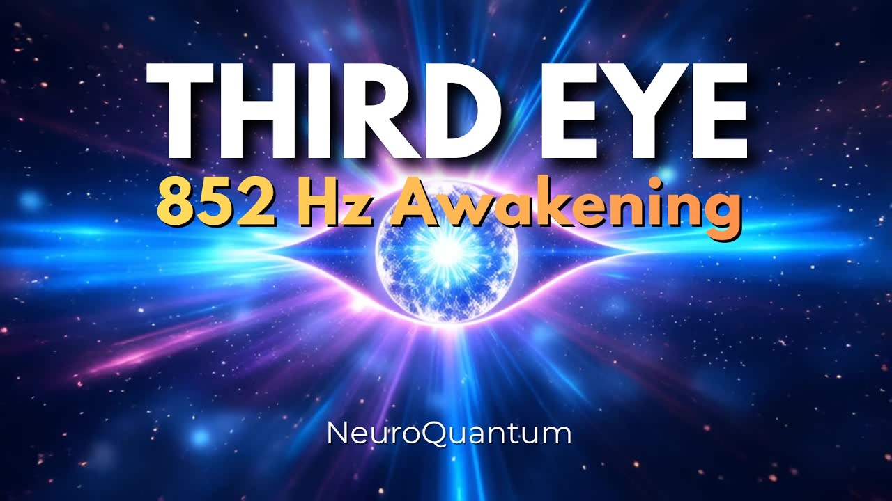 Third Eye Activation &bull; 852 Hz Frequency &bull; Awaken Intuition Resonance