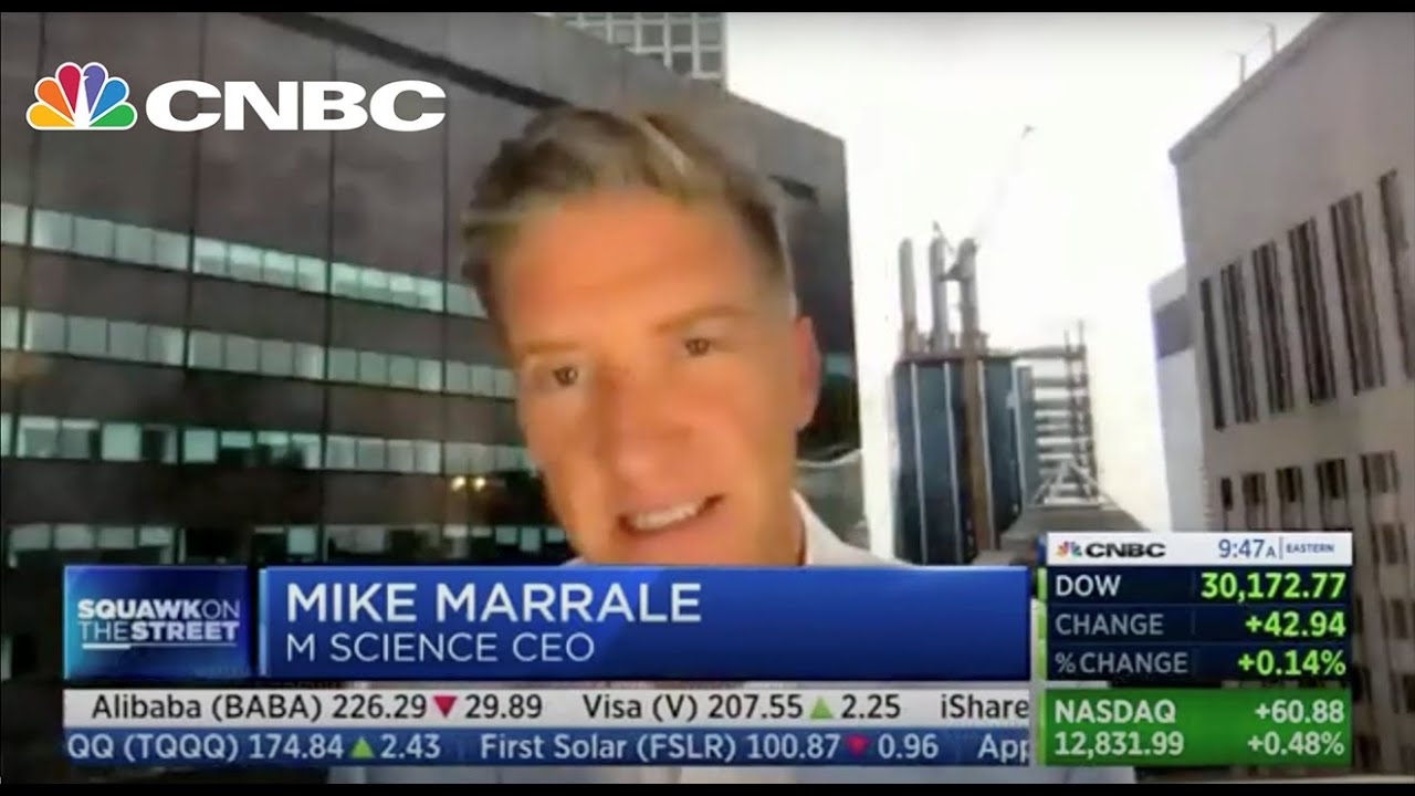 Michael V. Marrale, CEO of M Science, on CNBC's Squawk on The Street