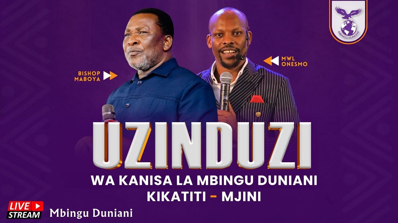 UZINDUZI WA KANISA LA MBINGU DUNIANI - KIKATITI | MWL. ONESMO & BISHOP MABOYA | 12 JANUARY 2025