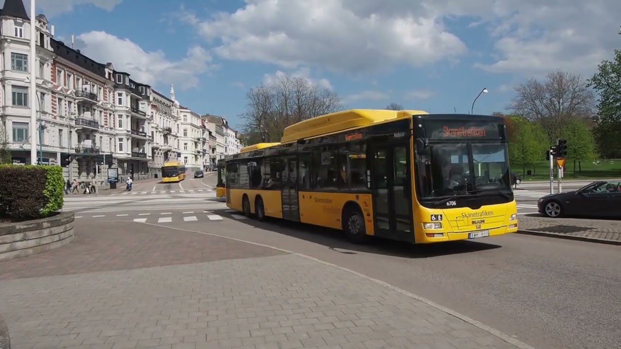 Bussar i Skåne maj 2015