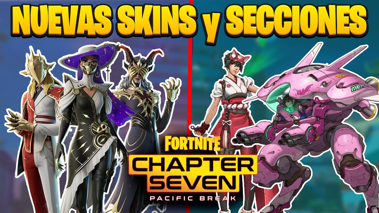 SKINS y SECCIONES que LLEGARAN a FORTNITE Capitulo 7 MUY PRONTO (Actualizacion 39.30)