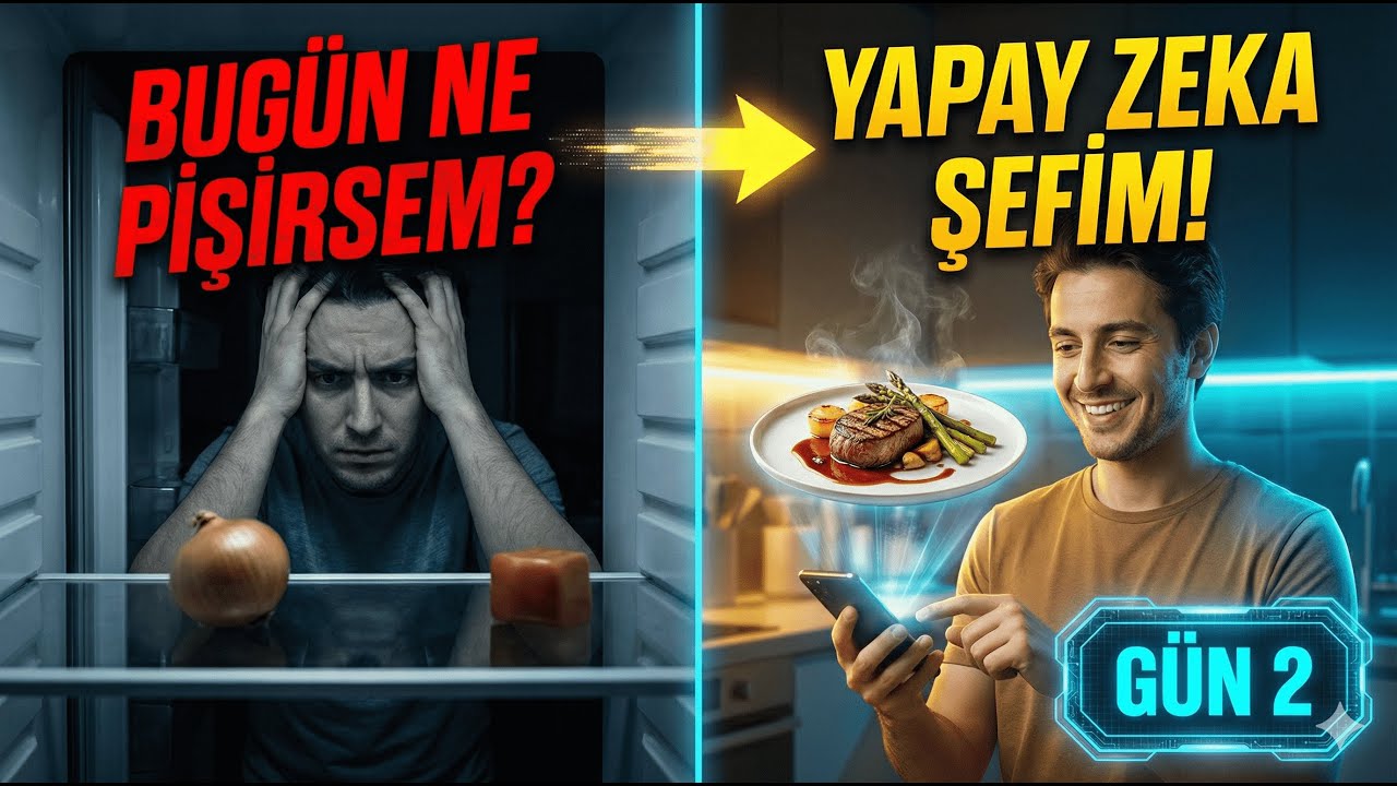 Yemek Kitabım | 30 Günde 30 Yapay Zeka Uygulaması - Gün-2 #reklam #gemini#googleaistudio#vibecoding