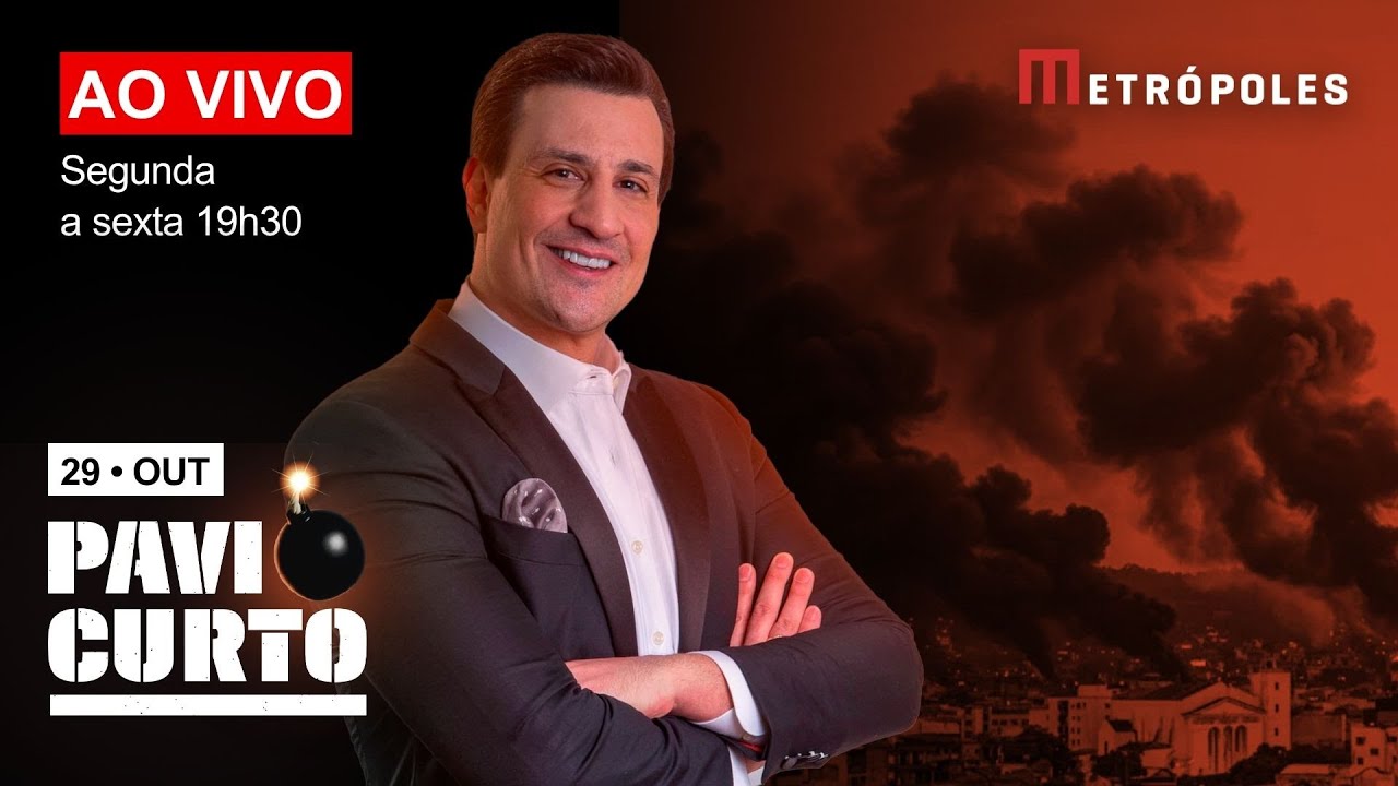 PAVIO CURTO COM PAVINATTO AO VIVO (29/10): TENS&Atilde;O NO RIO; MORAES EM A&Ccedil;&Atilde;O; E MAIS NOT&Iacute;CIAS RUINS