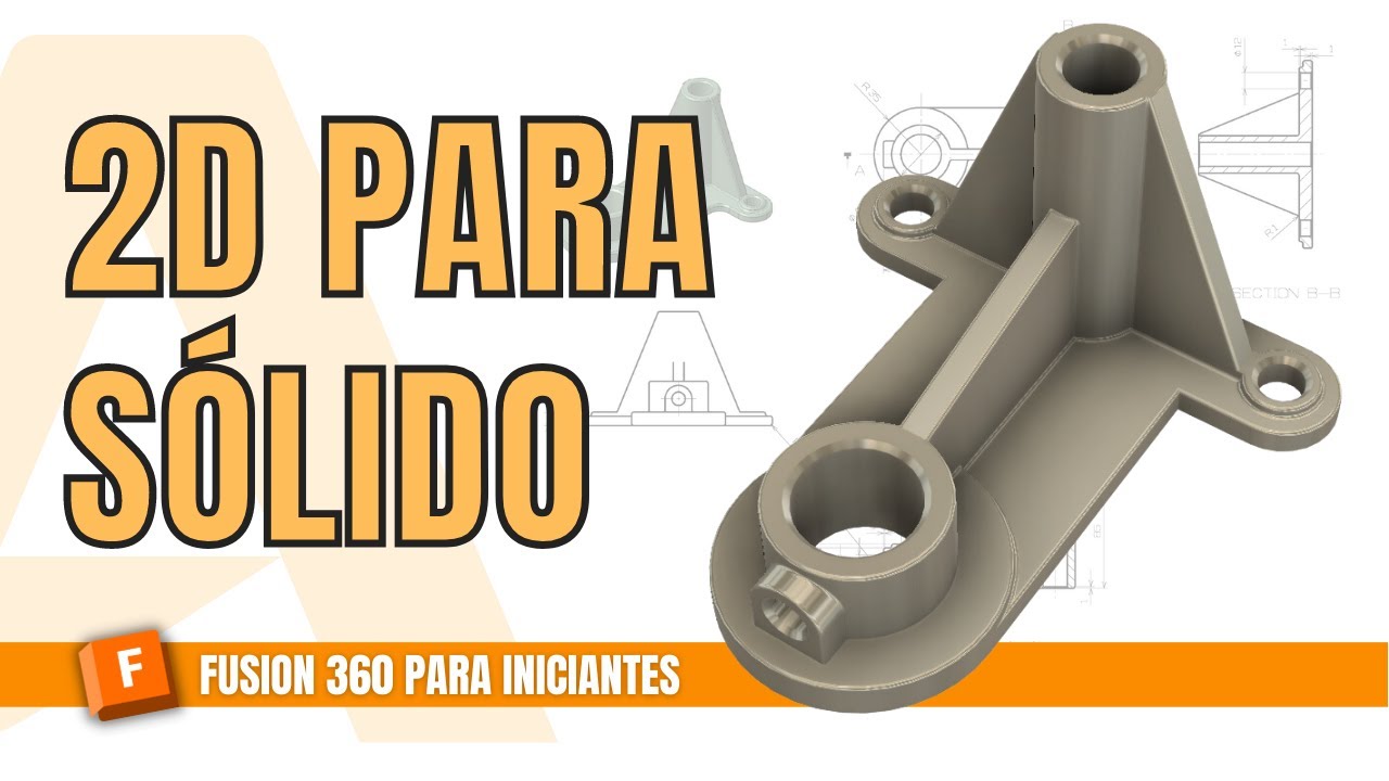 Fusion 360 Tutorial - #1045 - Modelagem 3D para Iniciantes