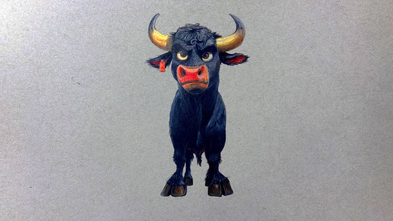 ✏️Drawing the Bull Fun Art - Full Art | From Lines to Strategy #knights #prismacolorpencils #art