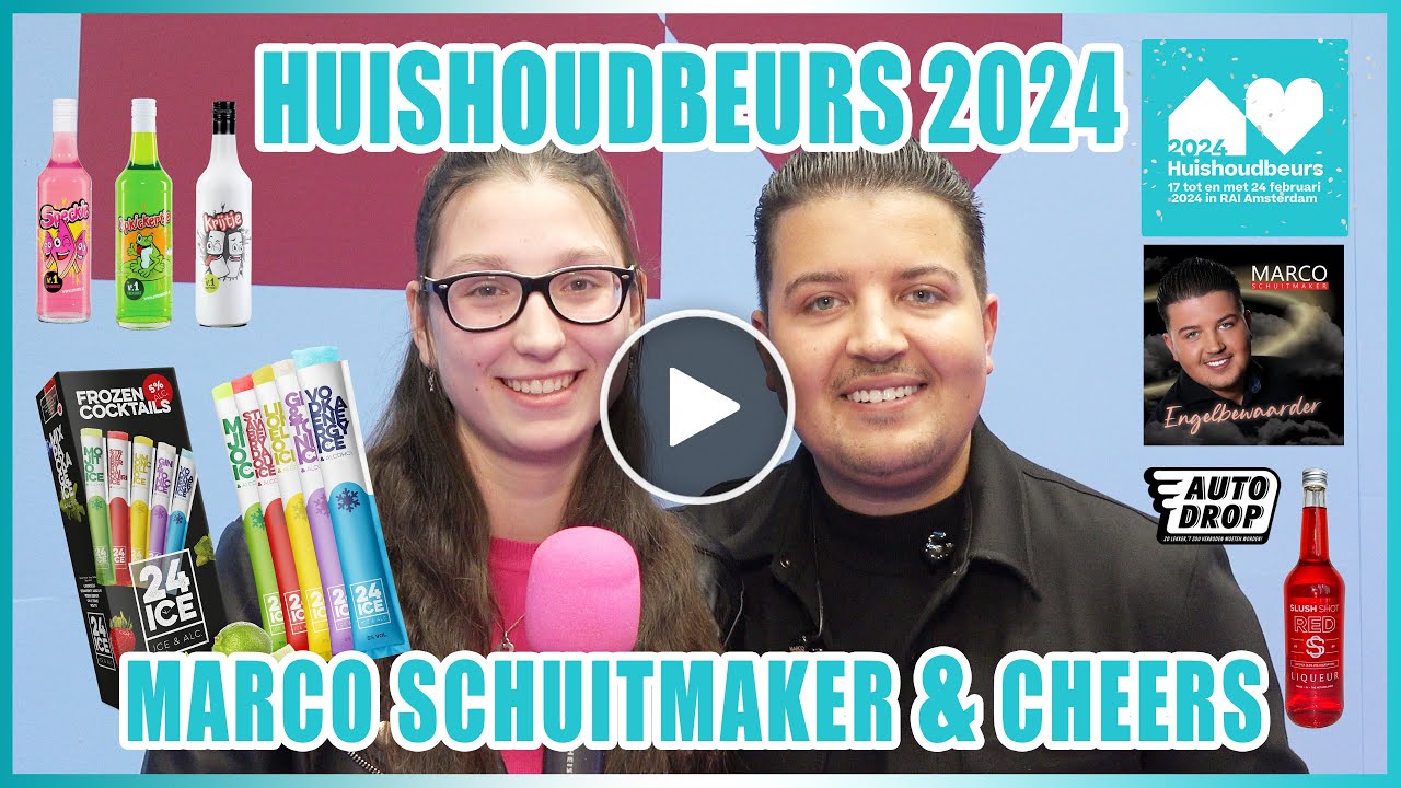 HUISHOUDBEURS 2024 MET MARCO SCHUITMAKER & DE BESTE SHOTS, DRANKJES EN 24 ICE MET ALCOHOL! - 